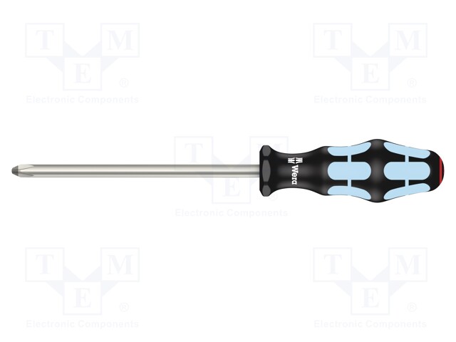 SCREWDRIVER: STANDARD - PHILLIPS - PH3 - BLADE LENGTH: 150MM - Ruuvimeisselit ja sarjat - WERA.05032023001 - 1