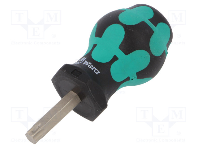 SCREWDRIVER: STANDARD - TORX® - TX40 - STUBBY - BLADE LENGTH: 25MM - Ruuvimeisselit ja sarjat - WERA.05008862001 - 1