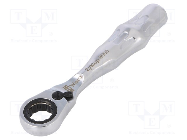 WRENCH: RATTLE - ZYKLOP MINI2 - 107MM - TEETH: 60 - Hylsyavaimet - WERA.05003660001 - 1