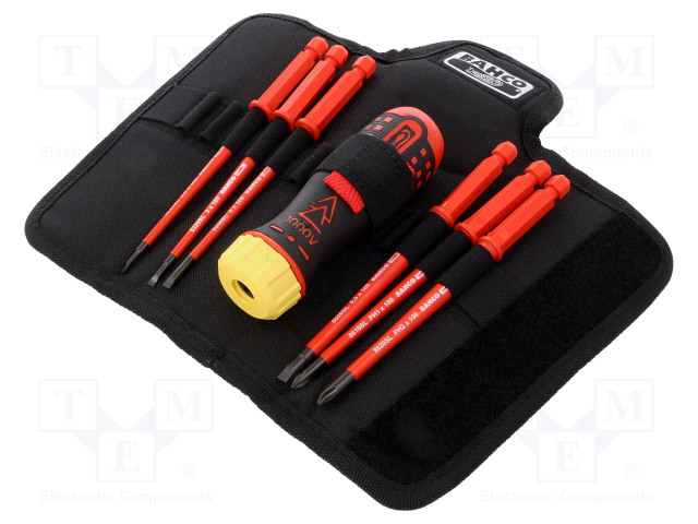 ERISTETTY - PHILLIPS,LITTEÄ - 1KVAC - 7KPL - Ruuvimeisselit ja sarjat - SA.808061 - 1