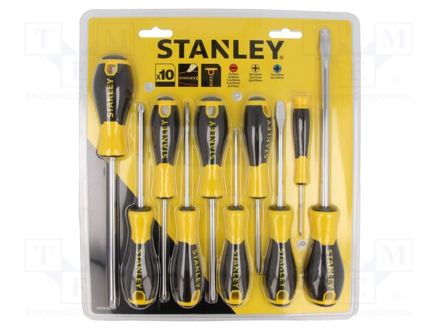 SCREWDRIVER: UNIVERSAL-SET - PHILLIPS,POZIDRIV®,SLOT - ESSENTIAL - Ruuvimeisselit ja sarjat - STL-STHT0-60211 - 1