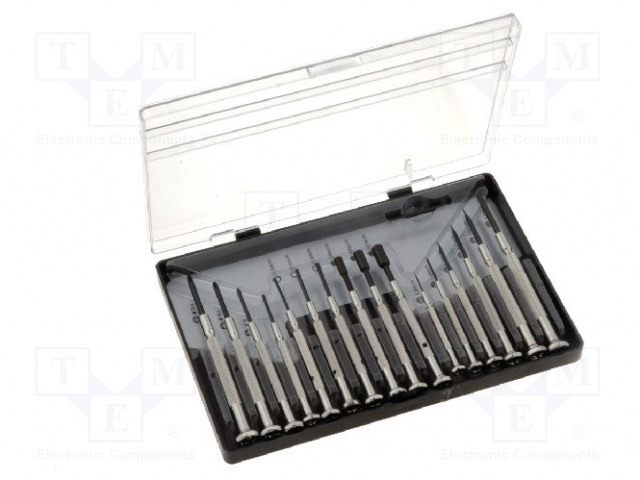 SCREWDRIVER: PRECISION-SET - PRECISION - HEX 3MM,HEX 4MM,HEX 5MM - Ruuvimeisselit ja sarjat - GT-481 - 1