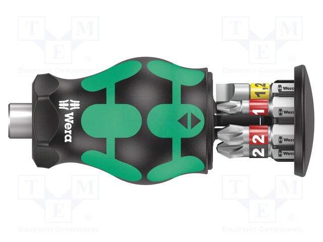 SCREWDRIVER: UNIVERSAL-SET - PHILLIPS,POZIDRIV®,SLOT - 6PCS. - Ruuvimeisselit ja sarjat - WERA.05008874001 - 1