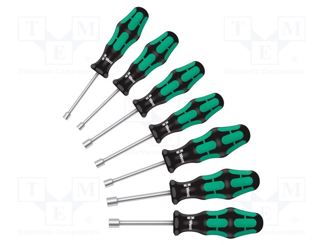 SCREWDRIVER: UNIVERSAL-SET - 6-ANGLES SOCKET - 6-ANGLES SOCKET - Ruuvimeisselit ja sarjat - WERA.05029510001 - 1