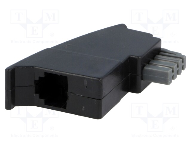 SOVITUS: ADAPTERI - RJ11-PISTORASIA,TAE N LIITIN - Tietokonekaapelit ja -adapterit - TAE.M-RJ11.F-01 - 1