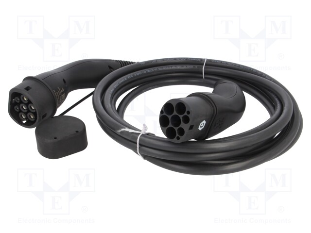 EMOBILITY: CABLE - 1X0.5MM2,5X2.5MM2 - 440VAC - 11KW - IP55 - 5M - 20A - Sähköauton latauskaapelit - LAPP-5555934001 - 1