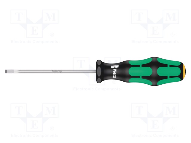 SCREWDRIVER: STANDARD - SLOT - 4X0.8MM - BLADE LENGTH: 100MM - Ruuvimeisselit ja sarjat - WERA.05110004001 - 1