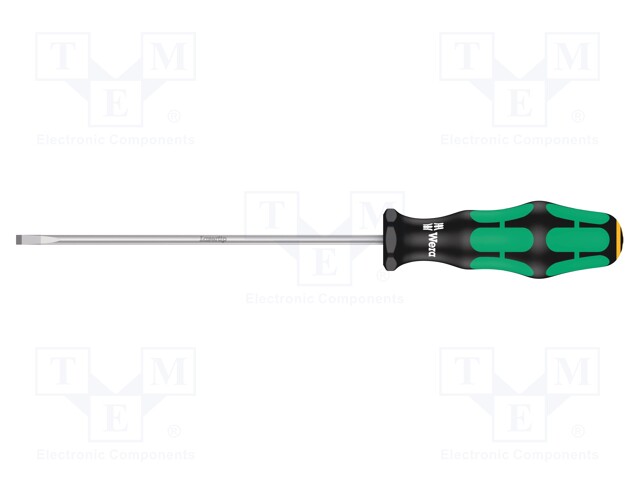 SCREWDRIVER: STANDARD - SLOT - 4X0.8MM - BLADE LENGTH: 150MM - Ruuvimeisselit ja sarjat - WERA.05110005001 - 1