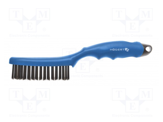 TERÄSHARJA -TERÄS - MUOVI - 250MM - RIVIMÄÄRÄ: 4 - Hiomaharjat ja -sienet - HT3B621 - 1