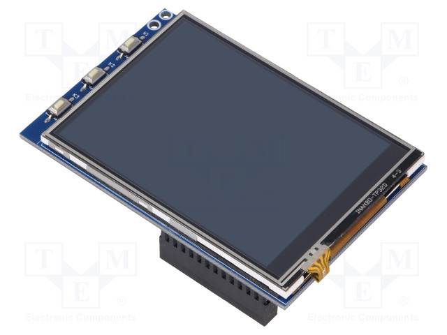 TFT NÄYTTÖ - 3,2" - 320X240 - VALAISTUS: LED - 85,01X56,21MM - 3,3÷5VDC - Älykkäät näytöt - WSH-9201 - 1