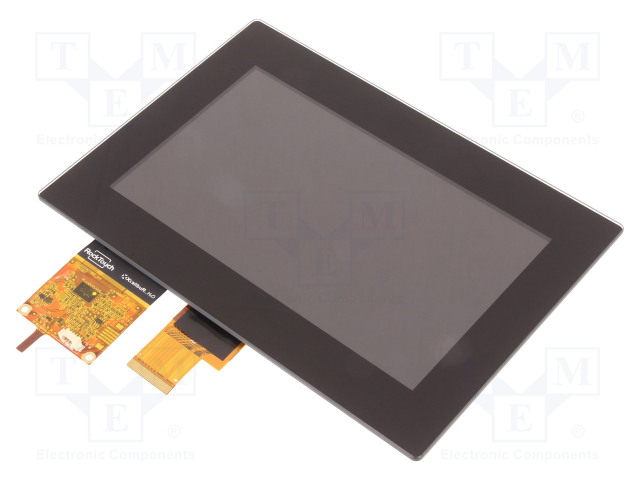 TFT NÄYTTÖ - 7" - 1024X600 - VALAISTUS: LED - LIITÄNTÄ: LVDS - 500CD/M2 - TFT-näytöt - OPT-UP-DST07-001 - 1