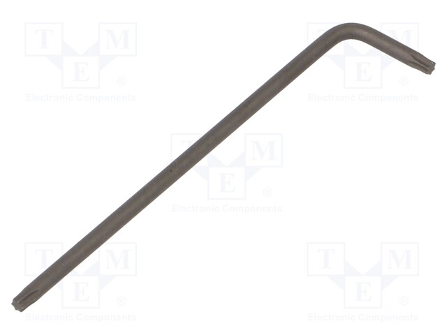 WRENCH: TORX® - SPHERICAL - TX10 - OVERALL LEN: 85MM - STEEL - Kuusiokolo- ja TORX avaimet - WERA.05024105001 - 1