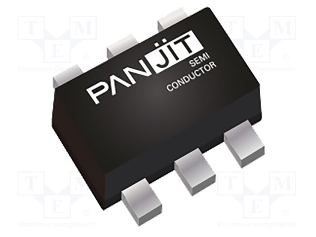 TRANSISTORI: N/P-MOSFET - UNI-POLAARINEN - 50/-60V - 360/-200MA - Transistorit - PJX8603-R1 - 1