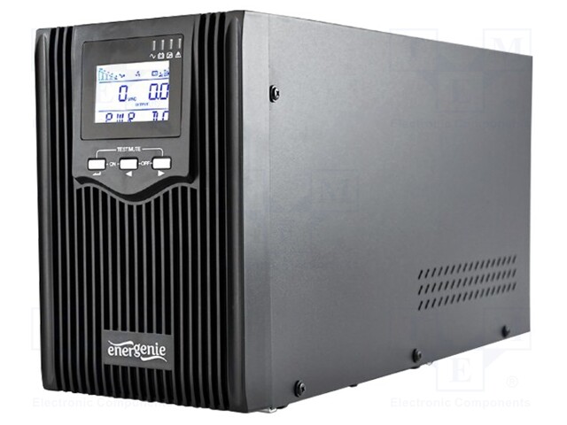 UPS VIRTALÄHDE - 1,2KW - 2KVA - 220V - IEC C13 X4,USB B-PISTORASIA - UPS ja tietokeneen virtalähteet - EG-UPS-PS2000-01 - 1