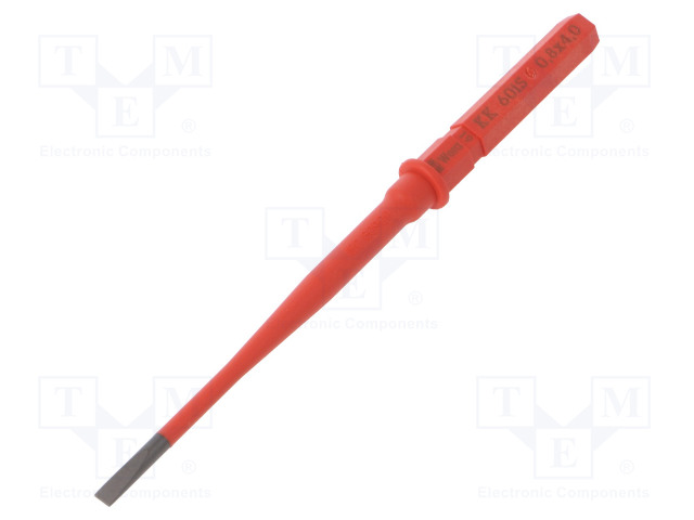 VAIHDETTAVA VARSI - LITTEÄ - ERISTETTY,SLIM - 4,0X0,8MM - 154MM - Ruuvimeisselit ja sarjat - WERA.05003407001 - 1