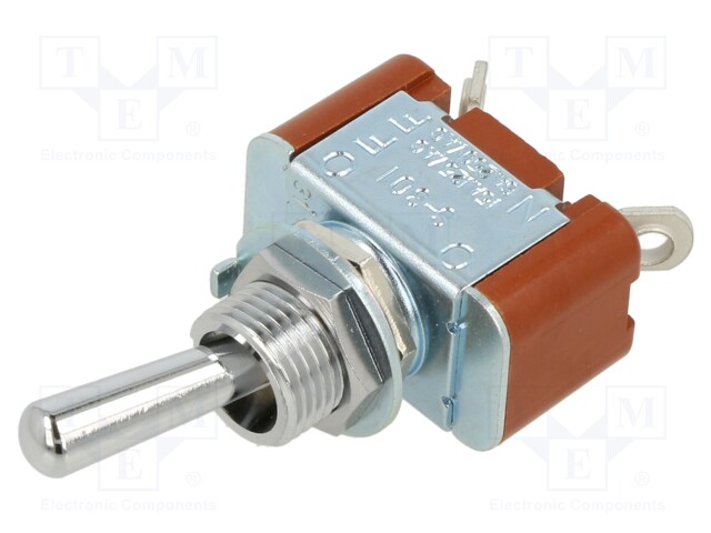 VIPUKYTKIN - ASENNOT: 2 - SPST-NC - ON-OFF - 6A/250VAC - 20A/30VDC - S - Vipukytkimet - S301 - 1