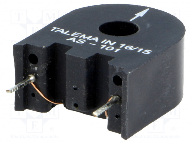 MUUNNIN: VIRTA-AS - R: 1,1OHM - 25MH - 150MA - W: 9,53MM - Ø: 5MM - H: 20,4MM - Virtamuuntajat - PPAS101 - 1