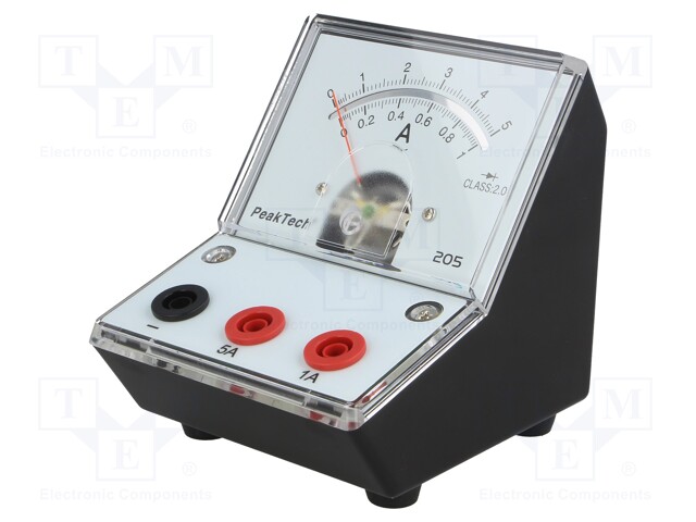 VOLTTIMITTARI - VAC: 0÷15V,150V - 90X106X103MM - 2,5% - Analogiset yleismittarit - PKT-P205-11 - 1
