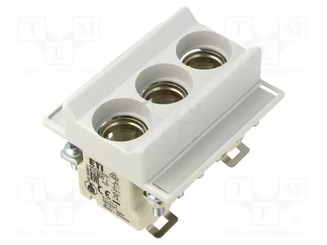 KYTKINVAROKE - D02 - DIN-KISKOLLE - 63A - 400VAC - NAVAT: 3 - 400VDC - Sulakepitimet - 002222021 - 1