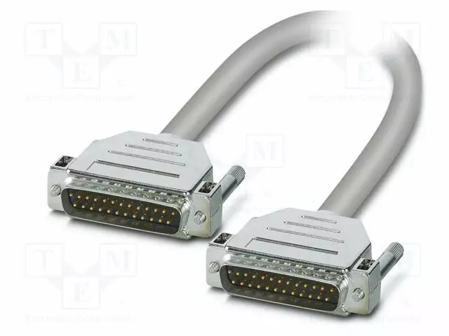 KAAPELI - D-SUB 25PIN PISTOKE,MOLEMMIN PUOLIN - PVC - PIT: 3M - IP54 - Tietokonekaapelit ja -adapterit - 1066671 - 1