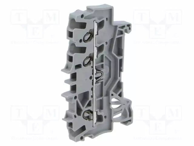 LIITIN: KISKO-2001 - 24A - 0,8KV - PUSH-IN - HARMAA - POLYAMIDI - Kiskoliittimet - 2001-1301 - 1