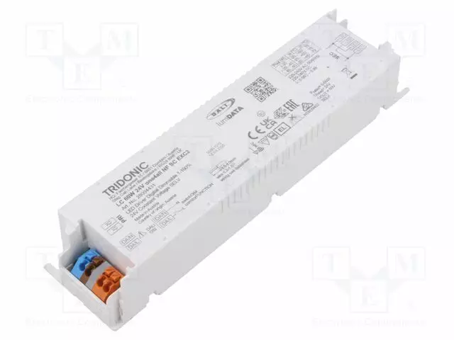 VIRTALÄHDE: IMPULSSI - LED - 60W - 24VDC - 250÷2500MA - 198÷264VAC - IP20 - LED teholähteet - 28004431 - 1