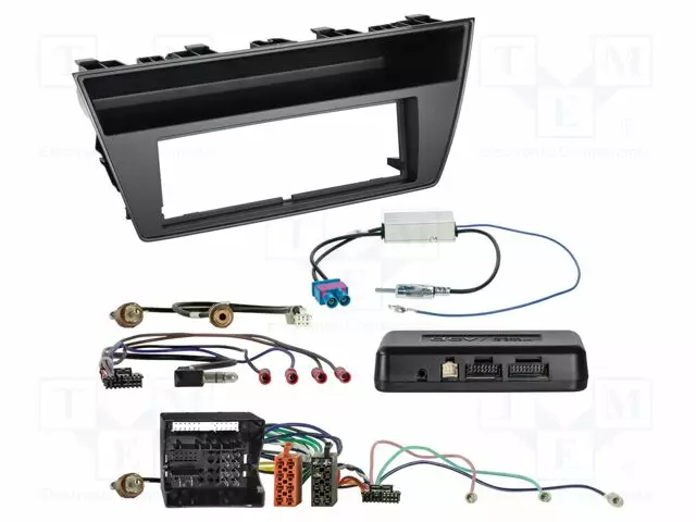 RATTIOHJAIN ADAPTERI- ŠKODA - MUSTA - VERSIO: 1 DIN - Adapterijohdot - 611340-09-1 - 1