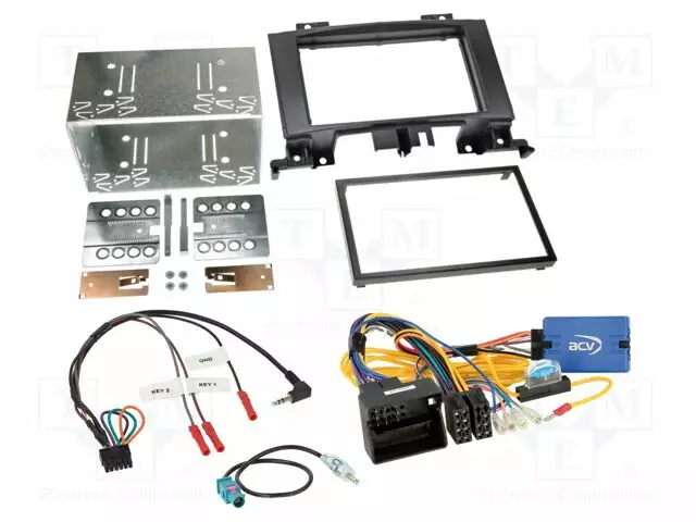 RATTIOHJAIN ADAPTERI- VW - DIN,FAKRA,ISO,QUADLOCK - Adapterijohdot - 621190-27-1 - 1