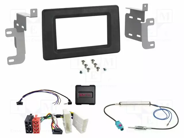RATTIOHJAIN ADAPTERI- NISSAN,OPEL,RENAULT - MUSTA - Adapterijohdot - 621250-20-1 - 1