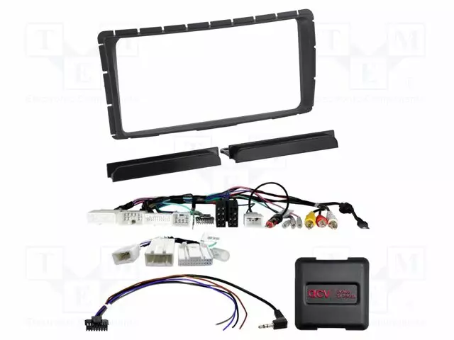 RATTIOHJAIN ADAPTERI- TOYOTA - MUSTA - VERSIO: 2 DIN - Adapterijohdot - 621300-29-1 - 1