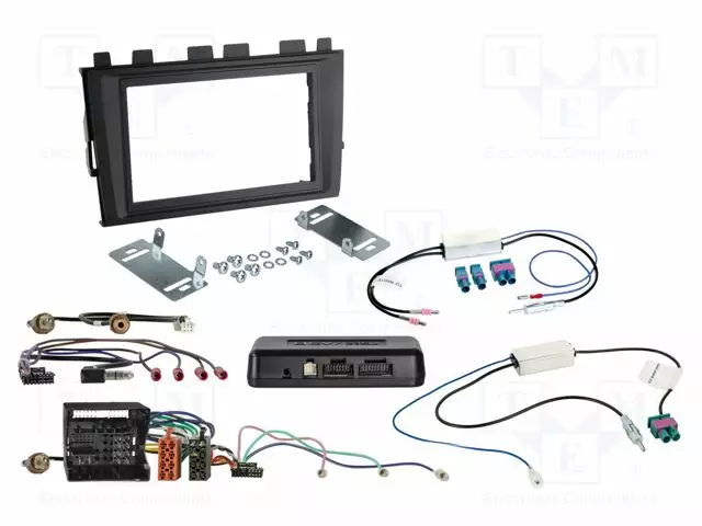 RATTIOHJAIN ADAPTERI- VW - MUSTA - VERSIO: 2 DIN - Adapterijohdot - 621320-37-1 - 1