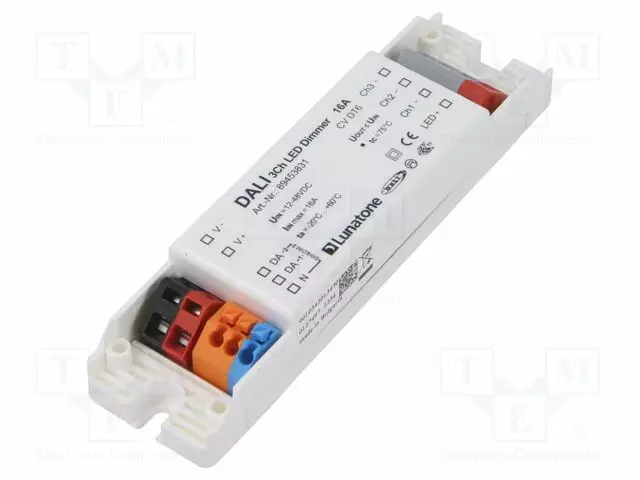 VIRTALÄHDE: IMPULSSI - LED - DALI,DALI 2 - 12÷48VDC - IP20 - -20÷60°C - LED teholähteet - 89453831 - 1