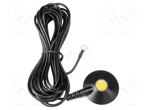 MAADOITUSJOHTO - ESD - MUSTA - 1MOHM - 4,5M - ESD lisätarvikkeet - JBC-TM21 - 1