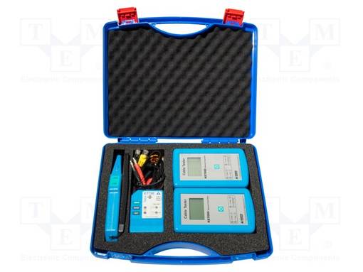 MITTAUSSETTI: KAAPELITESTERISETTI - EASYTEST - LAN Testerit - KE-KE7701 - 1