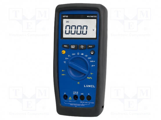 DIGITAALIYLEISMITTARI - LED - 3X/S - VDC: 400MV,4V,40V,400V,1KV - Digitaaliyleismittarit - NP08-00P1 - 1
