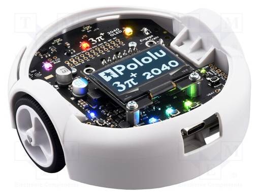 ROBOTTI: LINE FOLLOWER - 3PI+ - UP: RP2040 - IC: DRV8838 - VOIMANS: 30: 1 - Robottialustat ja kotelot - POLOLU-5001 - 1