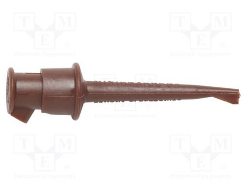 MITTAUSKOUKKU - 5A - 60VDC - RUSKEA - 2,29MM - 30VAC - Testauskoukut - POM-3925-1 - 1