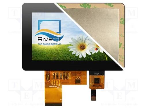 TFT NÄYTTÖ - 4,3" - 480X272 - VALAISTUS: LED - KOOT: 120,38X79,2X4,8MM - TFT-näytöt - SM-RVT43ULTNWC01 - 1