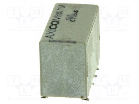 RELE - DPDT - UKELAN: 5VDC - 2A - 0,5A/125VAC - P2 - Pienoisreleet - V23079G2001B301 - 1