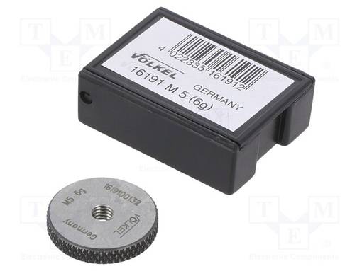 THREAD PLUG GAUGE - M5 - 0.8 - FOR EXTERNAL THREAD - Kierreleuat ja kierretapit - VOLKEL-16191 - 1