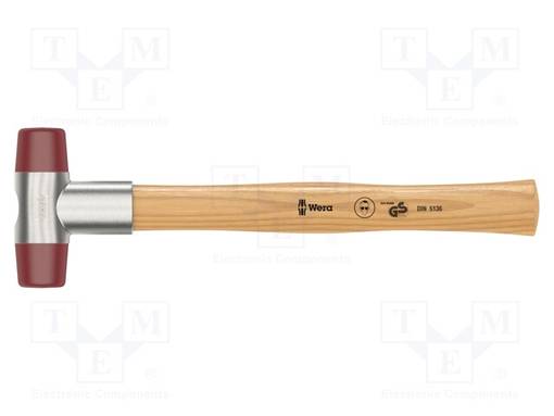HAMMER - 265MM - W: 87MM - 28MM - URETHANE - WOOD - Vasarat ja kirveet - WERA.05000510001 - 1