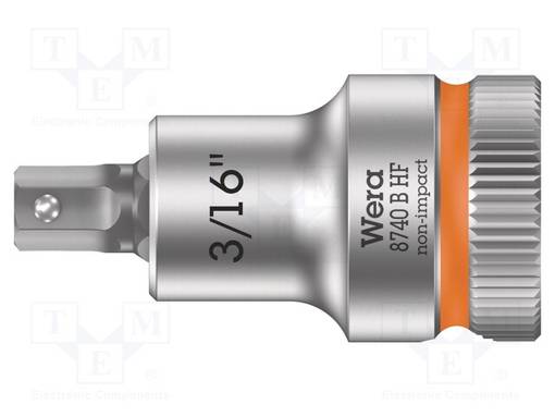 HYLSY - TUUMA-HEX-PLUS KUUSIOKOLOAVAIN,HYLSY-HEX 3/16" - 3/8" - Hylsyavaimet - WERA.05003085001 - 1