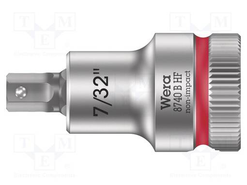 HYLSY - TUUMA-HEX-PLUS KUUSIOKOLOAVAIN,HYLSY-HEX 7/32" - 3/8" - Hylsyavaimet - WERA.05003087001 - 1