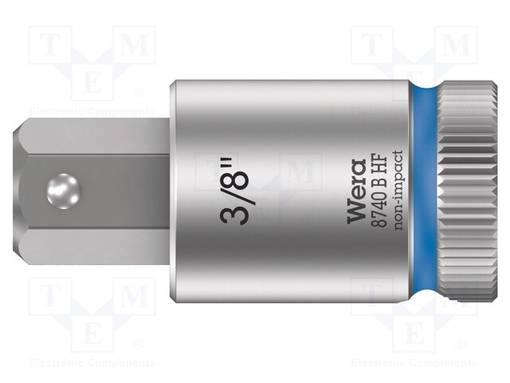 HYLSY - TUUMA-HEX-PLUS KUUSIOKOLOAVAIN,HYLSY-HEX 3/8" - 3/8" - Hylsyavaimet - WERA.05003093001 - 1