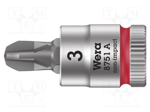 HYLSY - HYLSY-PHILLIPS - PH3 - 1/4" - 28MM - Hylsyavaimet - WERA.05003352001 - 1
