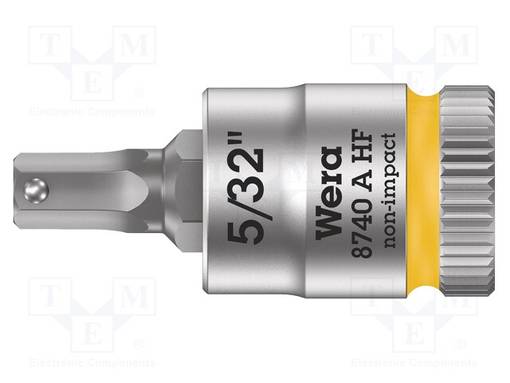 HYLSY - TUUMA-HEX-PLUS KUUSIOKOLOAVAIN,HYLSY-HEX 5/32" - 1/4" - Hylsyavaimet - WERA.05003385001 - 1