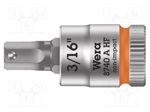 HYLSY - TUUMA-HEX-PLUS KUUSIOKOLOAVAIN,HYLSY-HEX 3/16" - 1/4" - Hylsyavaimet - WERA.05003386001 - 1
