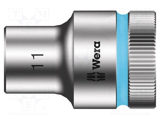 HYLSY - 6-KULMA,HYLSY-HEX 11MM - 1/2" - KÄRJEN PIT: 37MM - Hylsyavaimet - WERA.05003602001 - 1