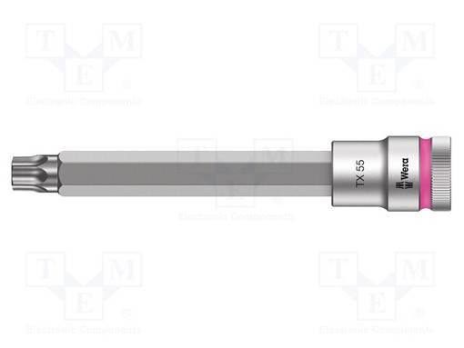 HYLSY - HYLSY-TORX® - TX55 - 1/2" - 140MM - KROMI-VANADIINITERÄS - Hylsyavaimet - WERA.05003857001 - 1