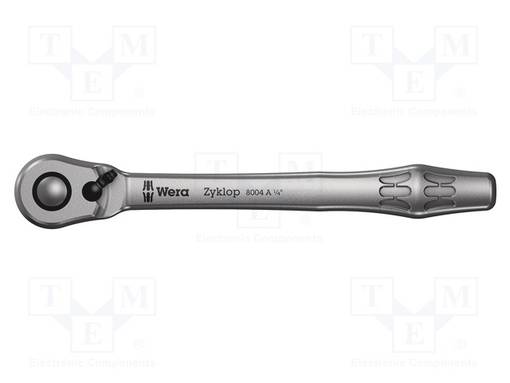 WRENCH: RATTLE - 1/4" - WITH SWITCH - 141MM - TEETH: 72 - Hylsyavaimet - WERA.05004004001 - 1
